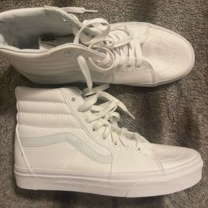 Vans high top sneakers